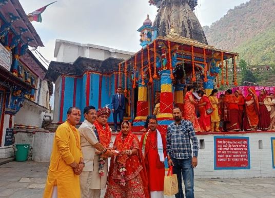 श्री त्रियुगीनारायण के बाद उषा- अनिरूद्ध विवाह मंडप भी बना वेडिंग डेस्टिनेशन