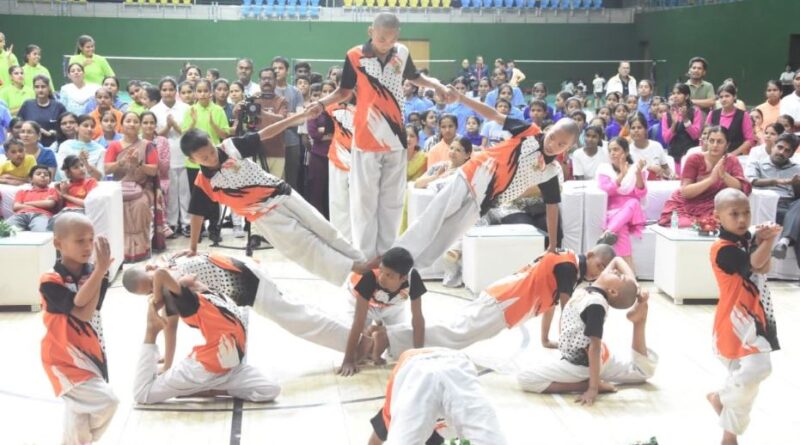 राज्य स्तरीय खेल प्रतियोगिता में बच्चों ने दिखाया जोश