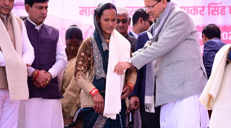 मुख्यमंत्री पुष्कर सिंह धामी द्वारा शारदा घाट शिलान्यास, टनकपुर को मिलेगी नई पहचान