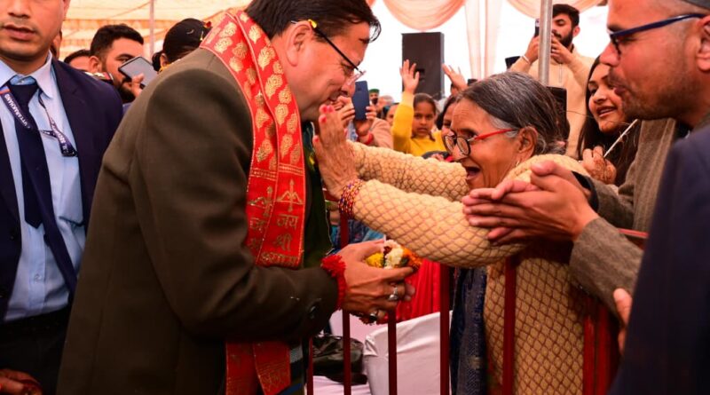 मुख्यमंत्री धामी ने श्री खाटू श्याम धाम में प्राण प्रतिष्ठा महोत्सव में किया प्रतिभाग ।