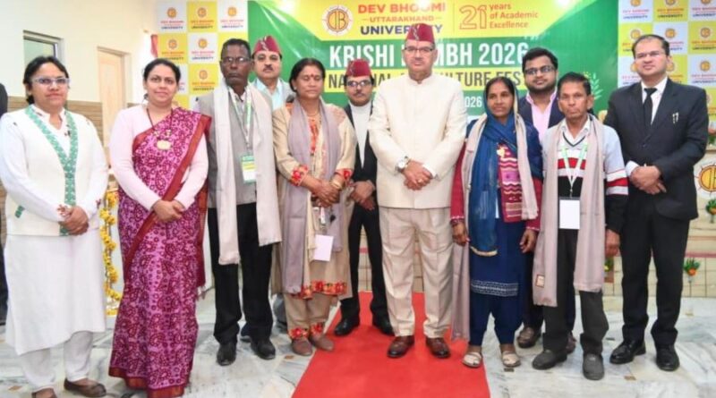 कृषि मंत्री गणेश जोशी ने ‘कृषि कुम्भ’ में प्रगतिशील किसानों को किया सम्मानित