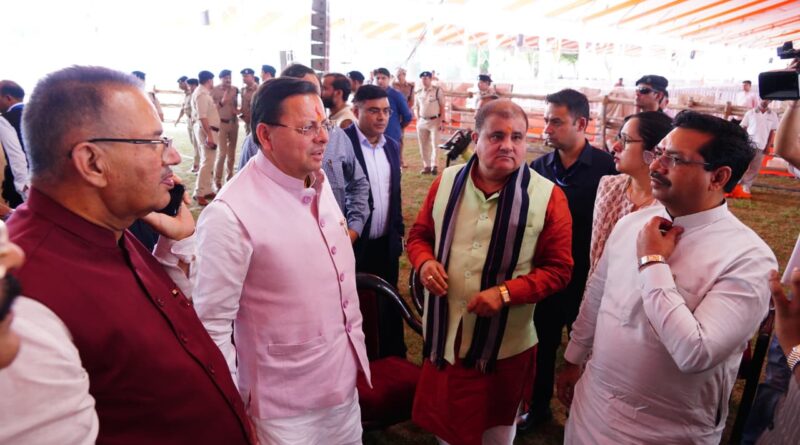 पीएम नरेन्द्र मोदी के प्रस्तावित दौरे से पहले सीएम पुष्कर सिंह धामी की तैयारी तेज