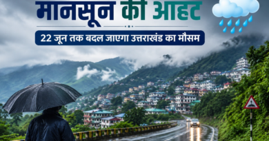मानसून की आहट: 22 जून तक बदल जाएगा उत्तराखंड का मौसम