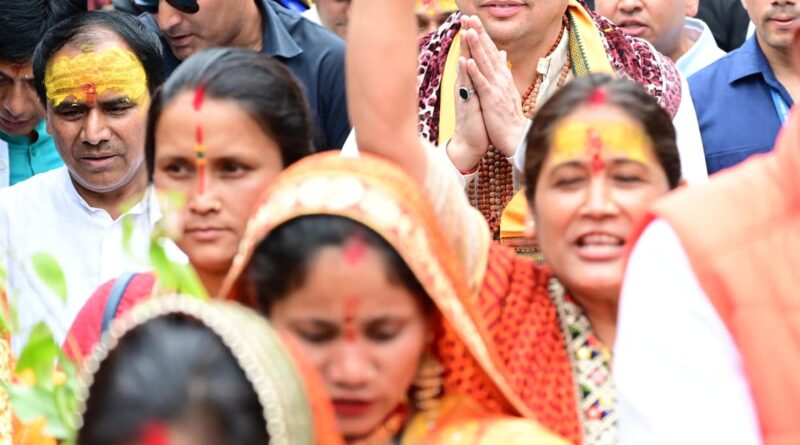 श्रावणी मेले का हुआ शुभारंभ, मुख्यमंत्री धामी ने जागेश्वर धाम में की पूजा-अर्चना