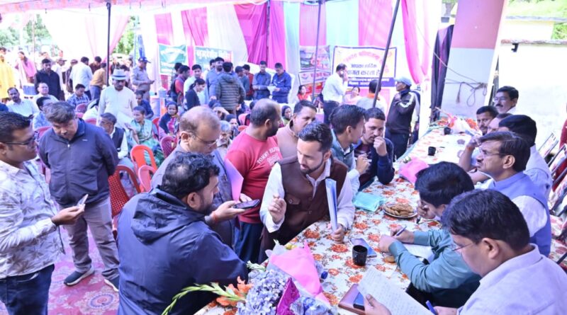 सेवा पखवाड़ा के तहत प्रदेशभर में आयोजित जनसेवा शिविरों में हजारों नागरिकों ने उठाया सरकारी योजनाओं का लाभ, शिकायतों का हुआ त्वरित निस्तारण