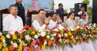 मुख्यमंत्री धामी ने मियांवाला में ₹8.64 करोड़ की लागत से विकसित ‘जल सृष्टि पार्क’ का किया लोकार्पण